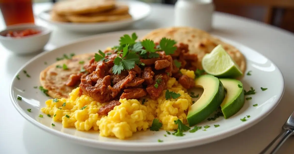 Delicious Carnitas Breakfast Recipe with Eggs