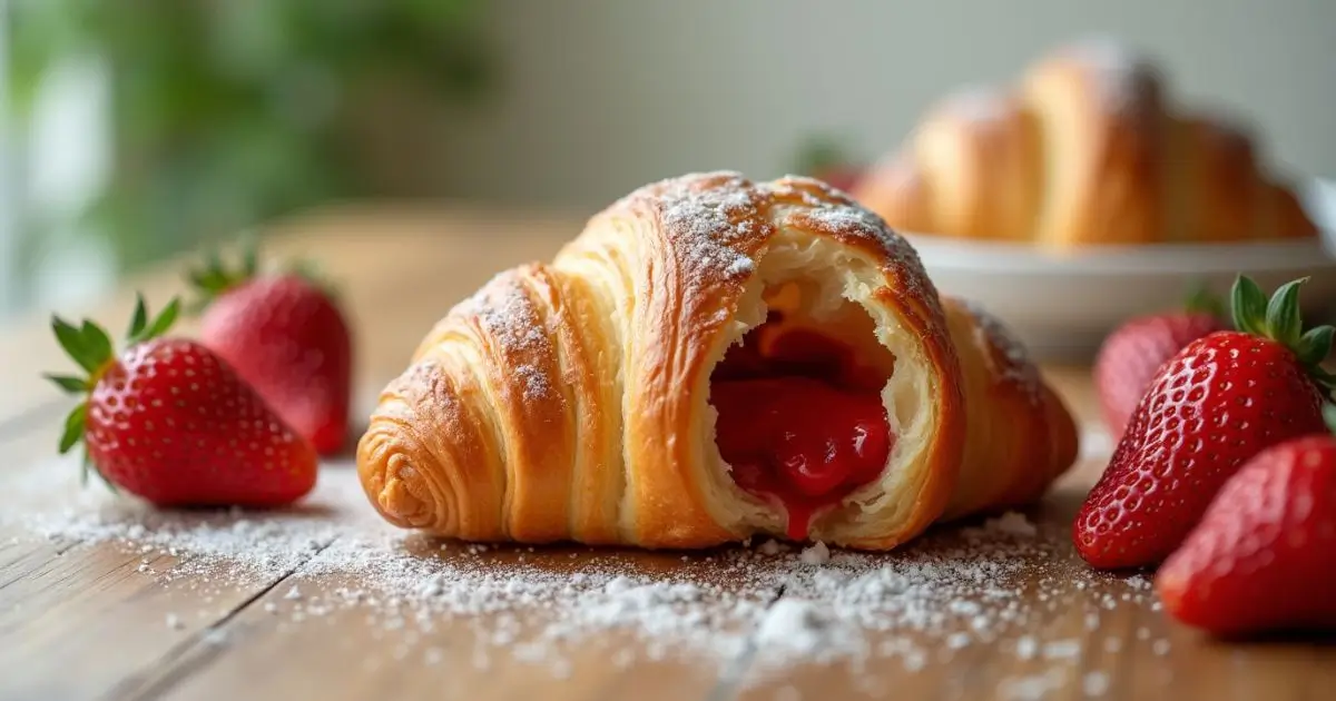 Strawberry Croissant Obsession: The Best Breakfast