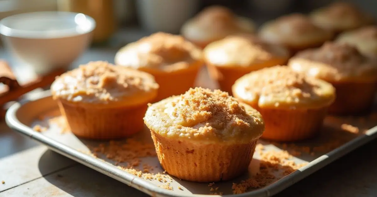 Sweet Cinnamon Sugar Glaze Muffins