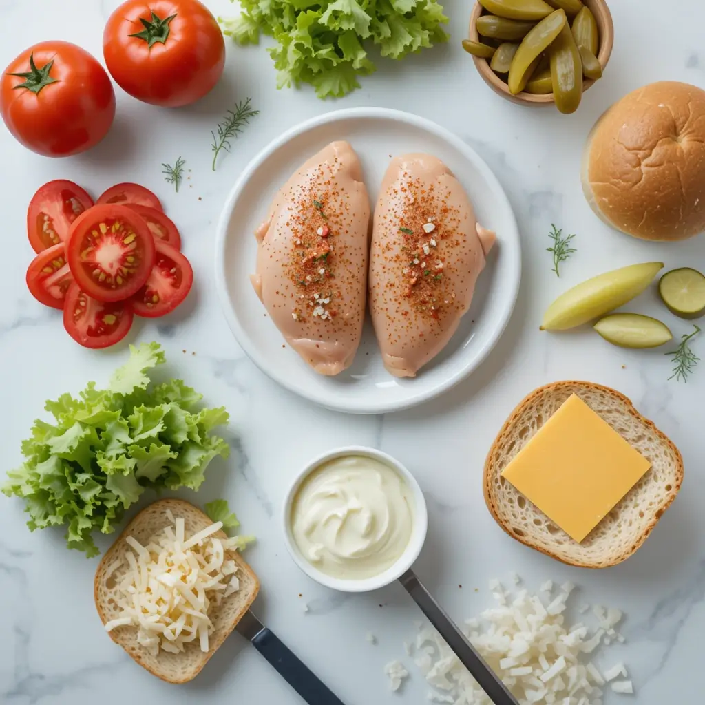 The Best School Chicken Sandwich Recipe 3 Ingredients for the Best School Chicken Sandwich